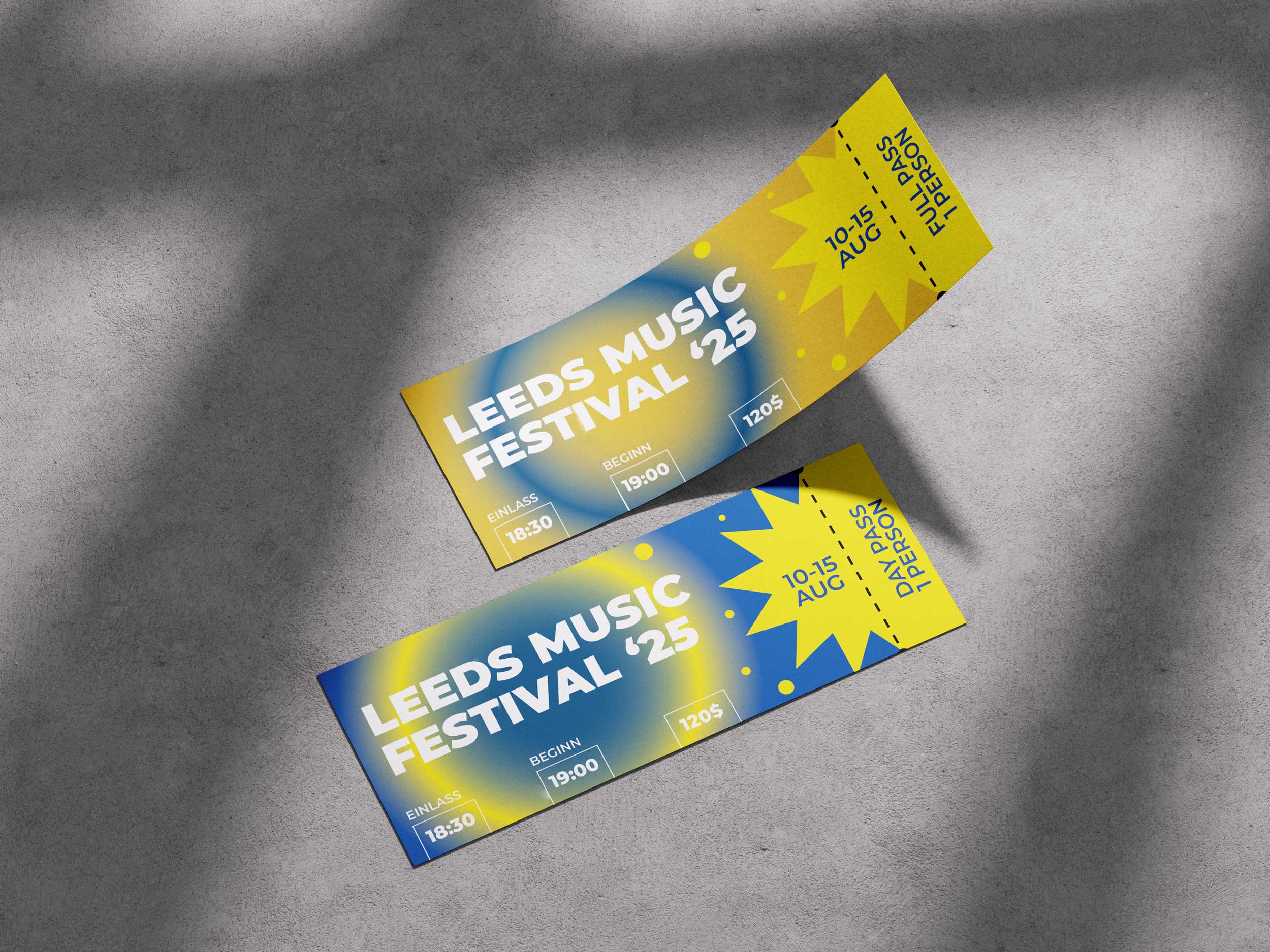 Festivaltickets