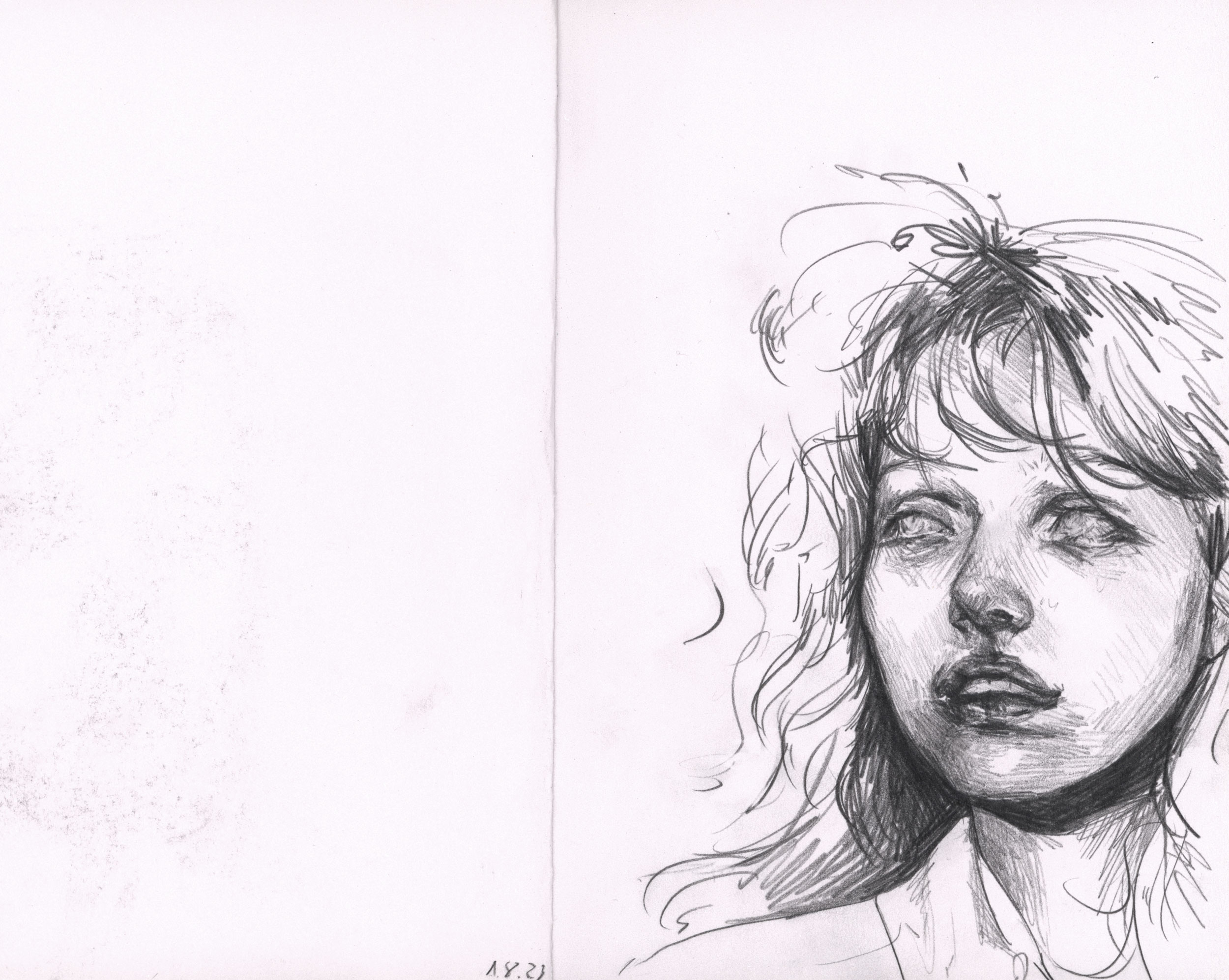 Skizzenbuch 3, pencil