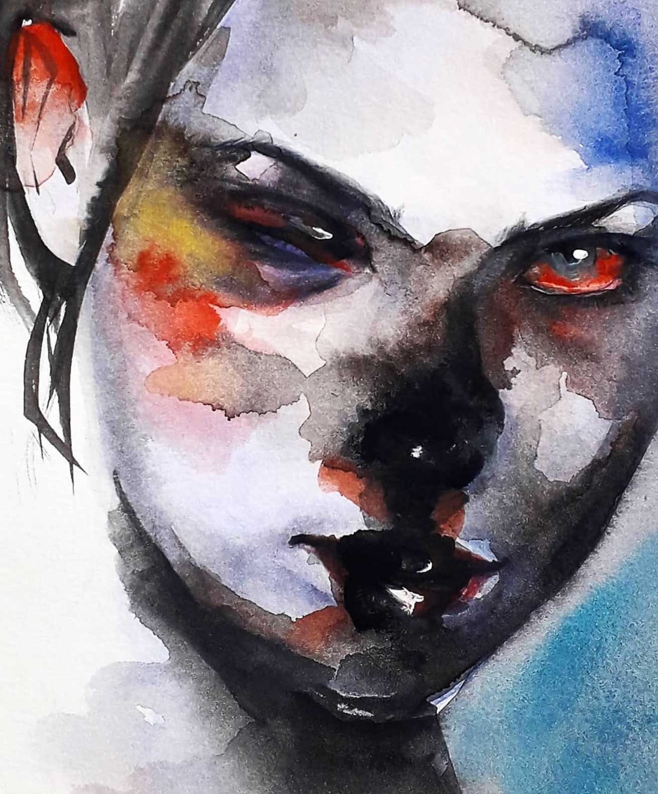 exercise 2, watercolor