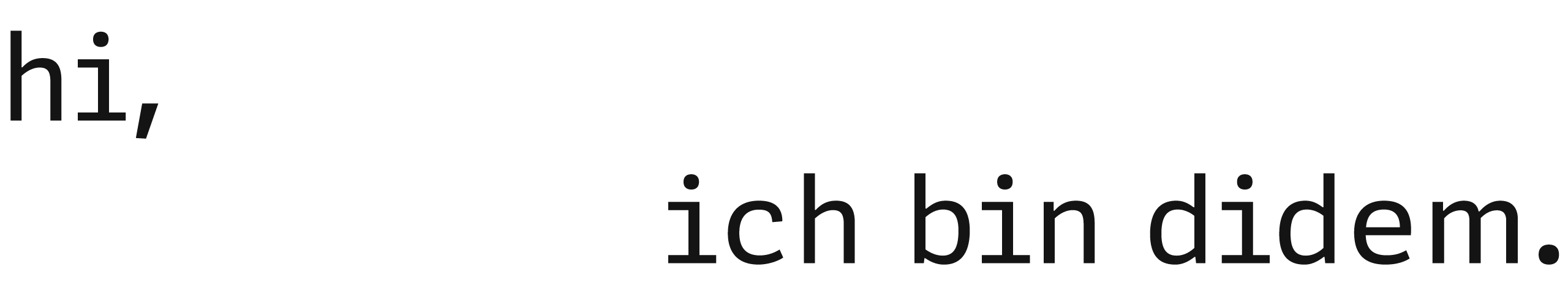 hi, ich bin didem
